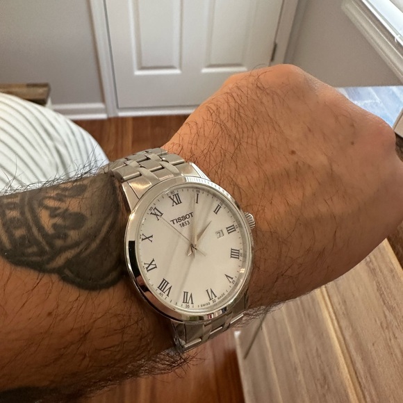 Tissot Watch, 41 mm, white gold - Picture 3 of 3